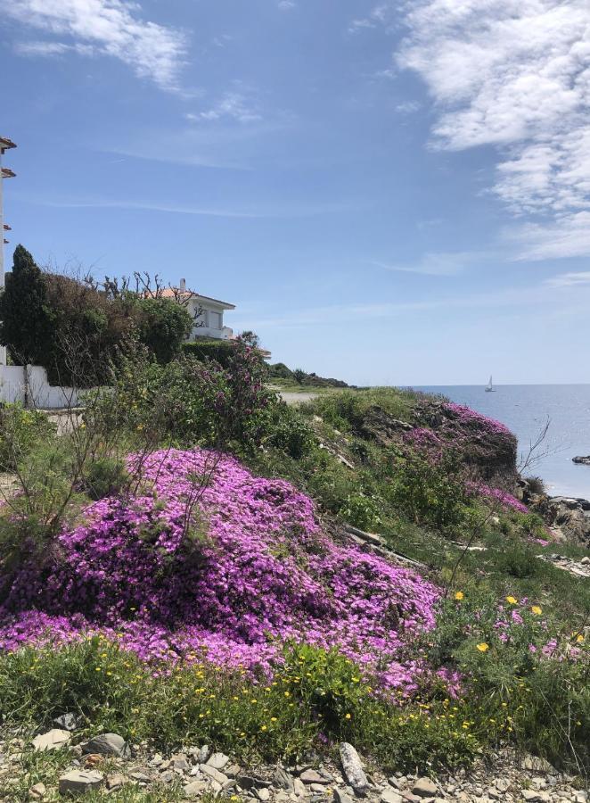Beachfront Duplex With Terrace And Sea Views - Cadaqués Exteriör bild